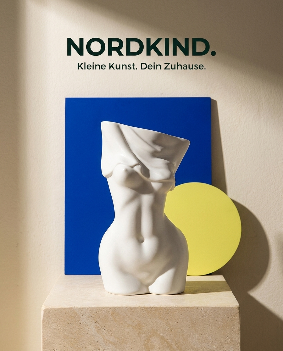 Körperkunst – Skulpturale Torso-Vase