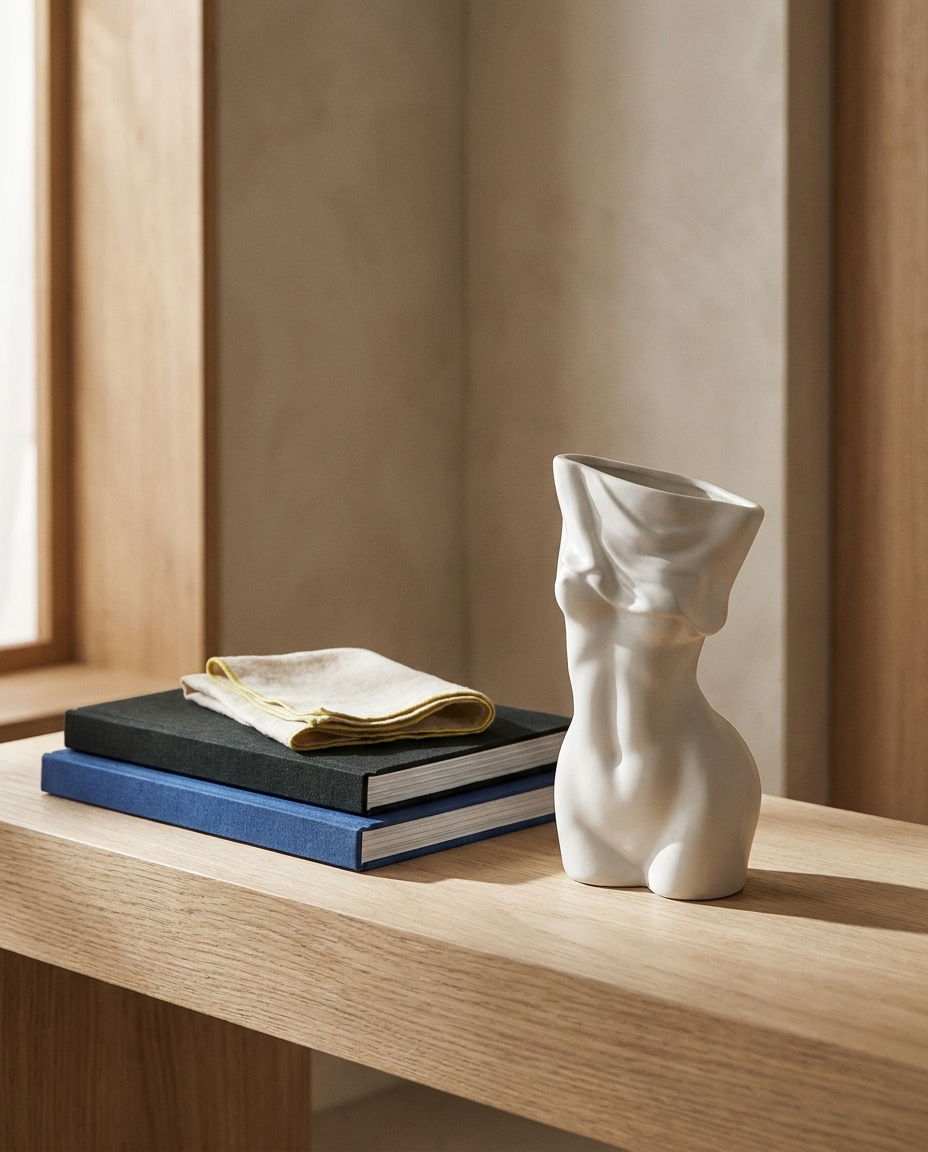 Körperkunst – Skulpturale Torso-Vase