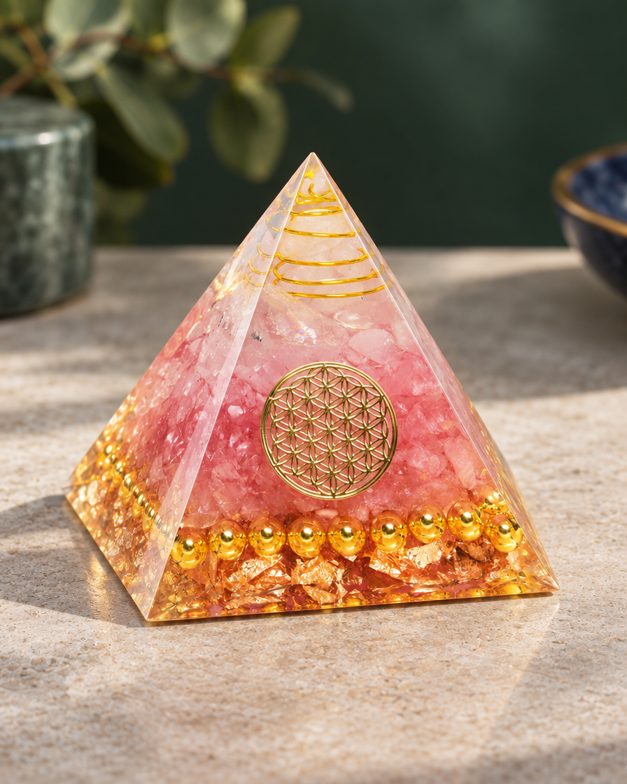 Prisma Form – Rosé-Gold · Ornament