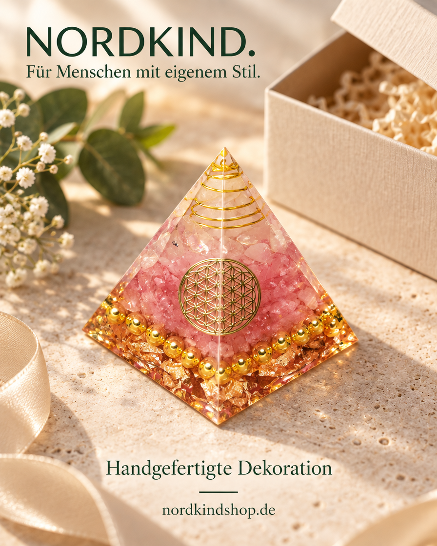 Prisma Form – Rosé-Gold · Ornament