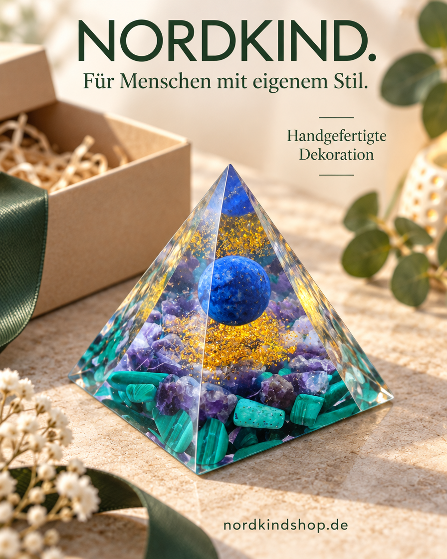 Prisma Form – Blau-Grün · Kugel