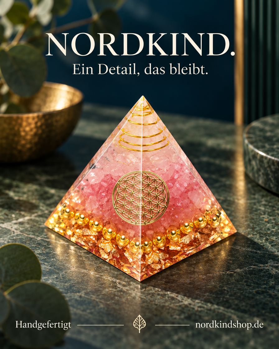Prisma Form – Rosé-Gold · Ornament