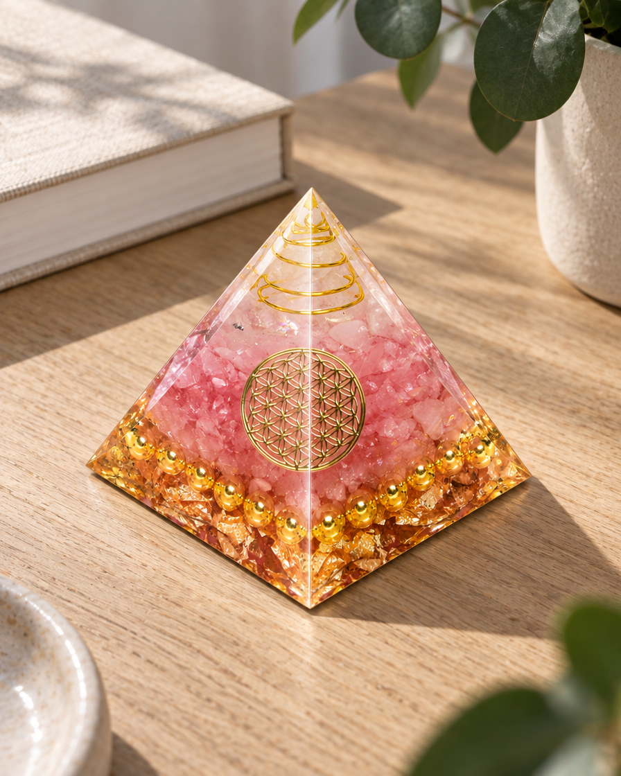 Prisma Form – Rosé-Gold · Ornament