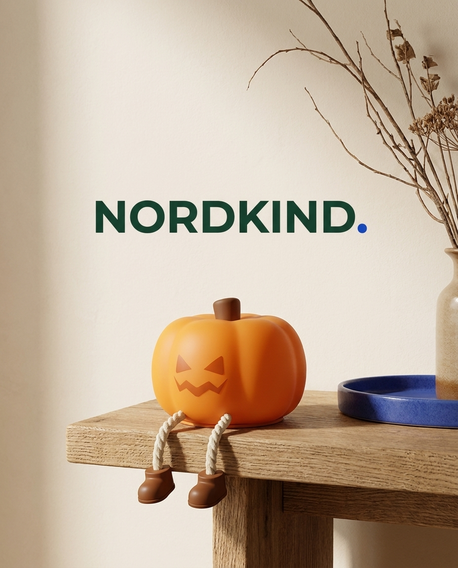 Pumpkin Glow – Silikon-Kürbislicht