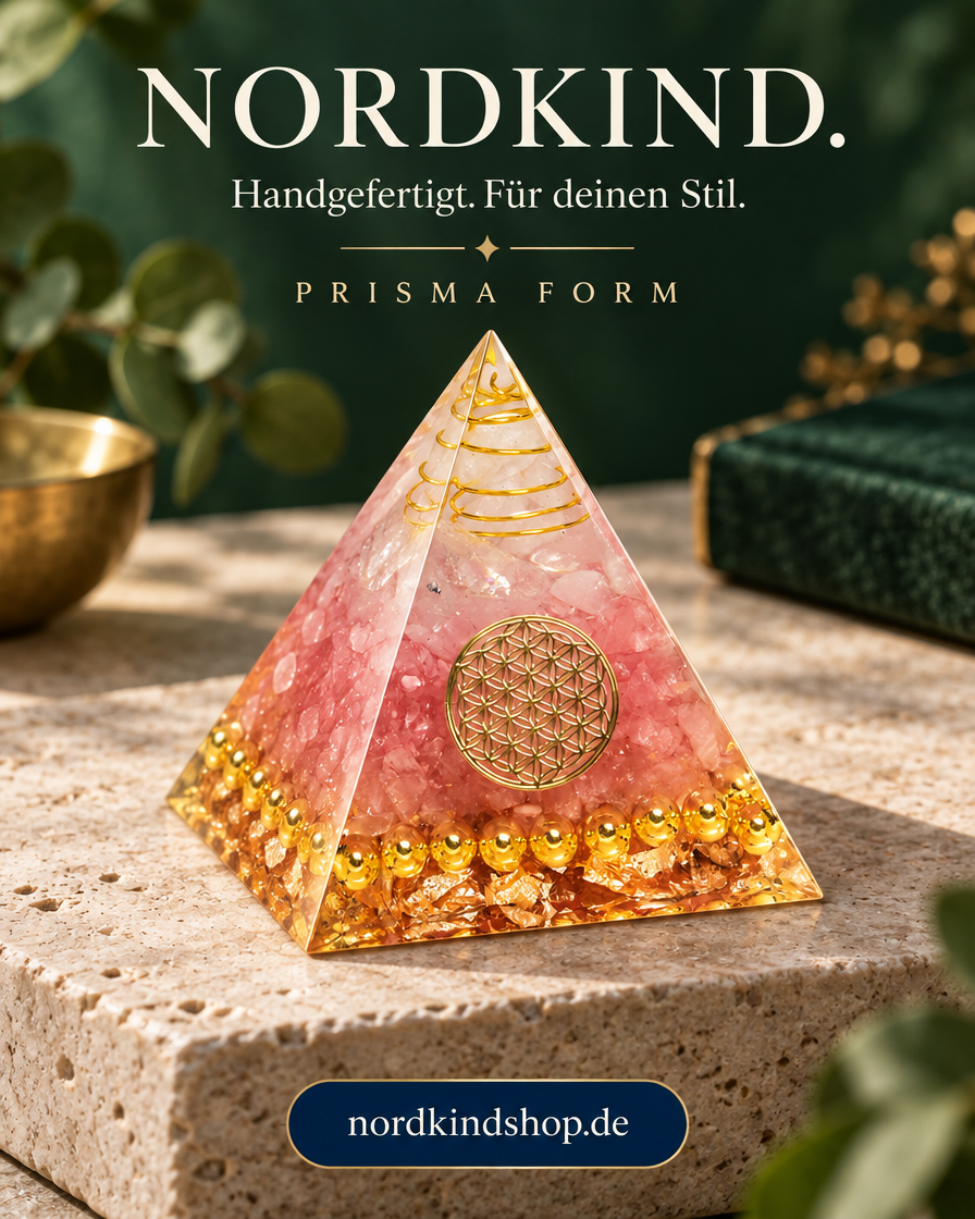 Prisma Form – Rosé-Gold · Ornament