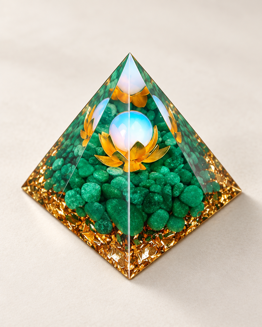 Prisma Form – Türkis-Grün · Lotus