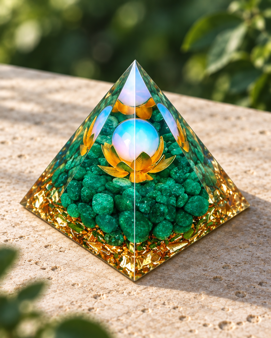 Prisma Form – Türkis-Grün · Lotus
