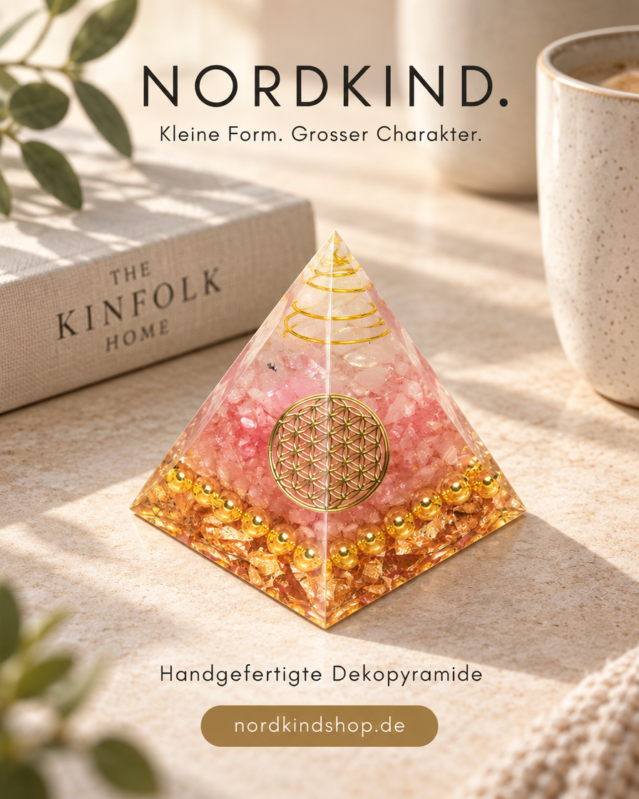 Prisma Form – Rosé-Gold · Ornament
