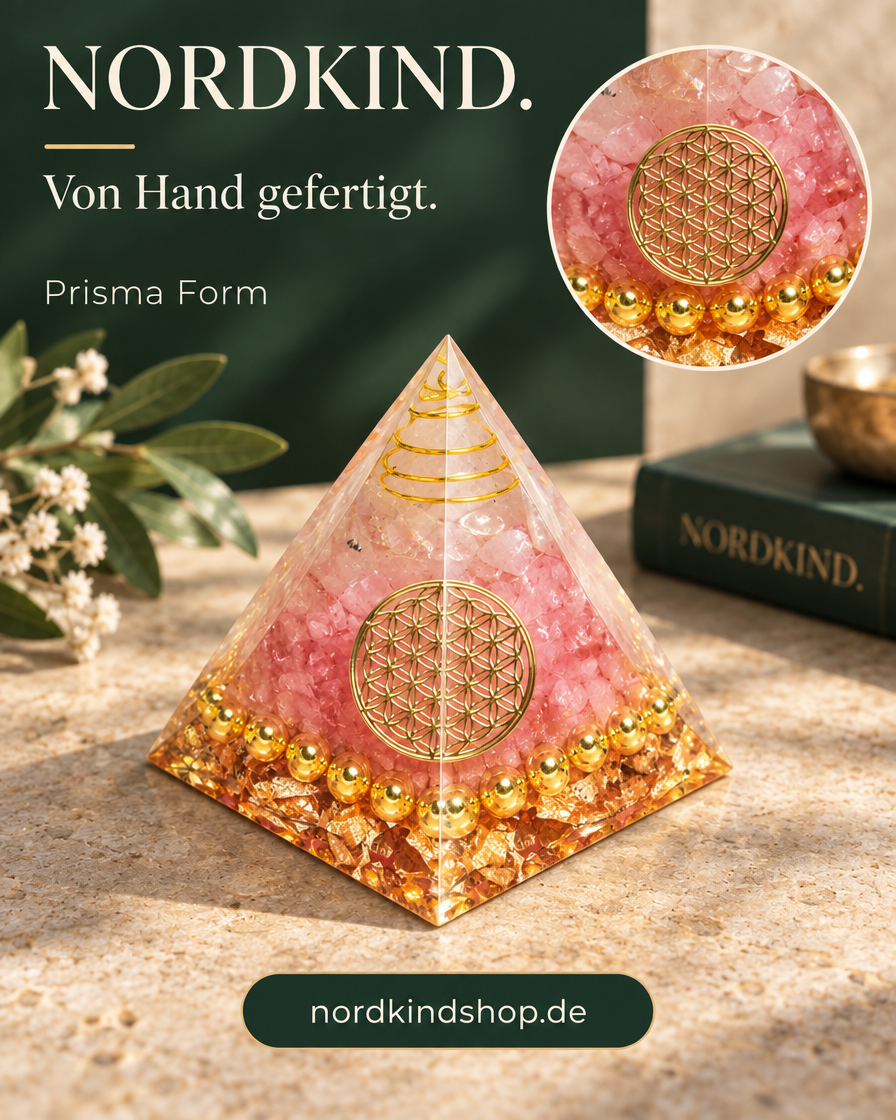 Prisma Form – Rosé-Gold · Ornament